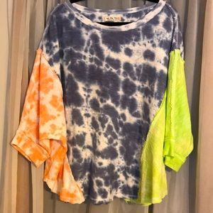 Free People/ We The Free Tie Dye Sweatshirt